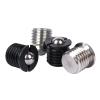 xttaiwysc M5/6/8/10/12/16 1pcs Index Bolt for Locating Carbon/Stainless Steel Spring Indexing Plunger Thread Flanged Ball Plungers 2pcs (Color : VCN413-SS, Size : M12) view 3