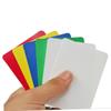 Hemoton 20pcs Professional Poker Supplies Poker Cut Cards Foil Cards Dispenser view 4