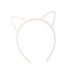 NOLITOY 3pcs Printing Out Get Out Haircuff Presents for Kids Beige Pearl Headband Party Hair Hoop Fashion Hair Hoop Women Hair Bands Rabbit Ears Headgear Child, Beigex3pcs view 2