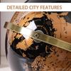 World Globe - Geographic Globe with Stand - 720 Swivels in All Directions - Rotation Educational World Globe Decorated in Bedrooms, Study Rooms, Classrooms, Offices (Color : B, Size : 24 * 27cm) view 4