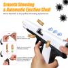 Bugrtey Soft Bullet Toy Gun Pistol with Shell Ejecting for Indoor/Outdoor Shooting Games Toys, Fake Gun Prop for Halloween Costume, Educational Play Toy Guns Model, Christmas/Birthday Gifts view 3