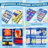 Busy Board for Toddlers 1-3 Sensory Busy Book for 1+ Year Old Boys Girls Montessori Learning Activity Books Birthday Christmas Toddler Gift (Planet) view 2