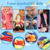 Busy Board for Toddlers 1-3 Sensory Busy Book for 1+ Year Old Boys Girls Montessori Learning Activity Books Birthday Christmas Toddler Gift (Planet) view 4