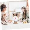 ABOOFAN Diy Prize Wheel Fortune Rotating Wheel for Party Game Spin The Dry Erase Stand view 2