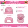 6th Birthday Girl, 6th Birthday Hat Pink for Girls, Happy 6th Birthday Badge Button for Girls, 6 Year Old Girl Birthday Party Favor, 6th Birthday Decorations for Her, 6 Yr Old Birthday Outfit view 2