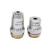 195 Biological Microscope achromatic lenses set 4X 10X 40X 100X Microscope Parts Accessories view 1