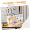 12grid Transparent Acrylic Display Case Figures and Dolls Compartment Organizer Box Dustproof Storage for Collectibles and Miniature Models view 4