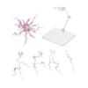 BESTonZON 1set Model Toy Holder Action Figure Stand Display Rack for Dolls and Figurines Versatile Assembly Base for Customizing Scenes Design for Collectors view 1