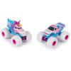 Monster Jam, Official Sparkle Smash Vs. Sparkle Smash Die-Cast Monster Trucks, 1:64 Scale, Kids Toys for Boys Ages 3 and up view 2