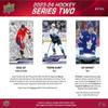 2023 2024 Upper Deck Hockey Series Two Blaster Box with Chance for Connor Bedard Young Guns Rookie Card view 3
