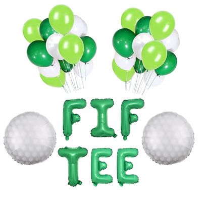 100% LIKED-Fif Tee Balloon Banner, 50th Birthday Golf Theme Birthday, Fif Tee Birthday Golf Party Fif Tee Golf Party Decor, Golf Theme 50th Birthday Party, Fif-Tee Golf Party Decorations