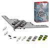 Aetheria B2 Spirit Bomber Bricks Set 1:70 Flying-Wing Ultra-High-Speed Aircraft with Magazine, Military Airplanes Designed by DarthDesigner, Collectors & Enthusiasts for Adult-2063 Pieces view 1