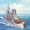 MOUDOAUER 1: 400 Paper Italy Muzio Attendolo Light Cruiser Model for Collection (Unassembled Kit) Model Collection view 4