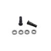 VERBANA for Wpl D12 1/10 Rc Truck Car 5mm Metal Combiner Wheel Hub Hex Adapter with Bearing Upgrade Part for Wpl D12 1/10 Rc Truck Car Accessories Parts (Color : Black) view 1