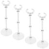 UPKOCH 4pcs Model Display Holder Stand Figures and Dolls Sturdy Figurine Rack for Organizing Collectibles Tabletop Design for Easy Viewing view 1