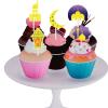 16pcs Eid Mubarak Cake Topper Ramadan Kareem Cupcake Topper Star Moon Castle Cake Picks Islamic Muslim Eid Mubarak Festival Party Cake Decorations Supplies view 3