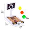 Estimable 4 Pack Tabletop Basketball Game Toys, Basketball Party Favors Desk Games for Office, Adult Stress Relief, Kids Boys Girls Gifts view 2