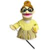 okegztoa 16" Puppets Entriloquist Puppet,Hand Puppets for Kids Plush Teacher Puppets for Adults with Removable Mouth Puppet for Kids Ages 4-8Hand Puppet for Adults with Scalable Puppet Control Rod view 1