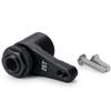 VERBANA 1/10 RC Car Aluminum Alloy 25T Steering Servo Arm Horn Kit for AXIAL RBX10 AXI03005 1/10 RC Crawle Car Upgrade Accessories (Color : Black) view 3