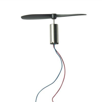 KOKYLEZN 2PCS=1Pair RC Helicopter DC Electronic Starter, Coreless Electronic Starter Propeller, DC 3.7V 48000RPM Aircraft Toy Engine Science