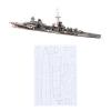 DAGIJIRD Simulation Paper Ship Model 1/400 Scale Italy Muzio Attendolo Light Cruiser Ship Model (Unassembled Kit) view 1