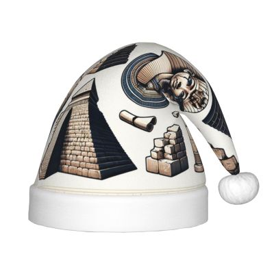 Augenstern Christmas Hat Egyptian-Pyramid-Pharaoh Xmas Hat Unisex Santa Hat