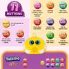Alphabet Wall Chart, Talking ABC, Music Poster, Kids Learning Toys for Toddlers 2-4, Interactive Educational Toddler Montessori Toys, Birthday Gifts for Age 1 2 3 4 5 Year Old Girls Boys - Purple view 2