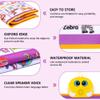 Alphabet Wall Chart, Talking ABC, Music Poster, Kids Learning Toys for Toddlers 2-4, Interactive Educational Toddler Montessori Toys, Birthday Gifts for Age 1 2 3 4 5 Year Old Girls Boys - Purple view 3