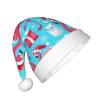 Augenstern Christmas Hat Christmas-Flamingo-Gift Xmas Hat Unisex Santa Hat view 2