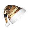 Augenstern Christmas Hat Egyptian-Gods-Pharaohs Xmas Hat Unisex Santa Hat view 2