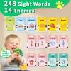 Aullsaty Toddler Toys Talking Flash Cards for 1 2 3 4 5 6 Year Old Boys and Girls, Autism Sensory Toys for Autistic Children, Learning Educational Montessori Speech Therapy 248 Sight Words Kids Gifts view 3