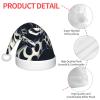 Augenstern Christmas Hat Grey-Giraffes Xmas Hat Unisex Santa Hat view 4