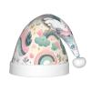Augenstern Christmas Hat Rainbow-Unicorn-Cartoon Xmas Hat Unisex Santa Hat view 1