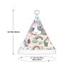 Augenstern Christmas Hat Rainbow-Unicorn-Cartoon Xmas Hat Unisex Santa Hat view 3