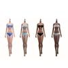 1/6 Scale Female Body,12inch Female Super Flexible Pale Skin Large Bust Tall and Slender Seamless Action Figure Body Collection (S41C Brown Skin No Head) view 1