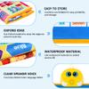Electronic Alphabet Wall Chart, Talking ABC, 123s, Music Poster, Kids Learning Toys for Toddlers 1-3, Interactive Educational Toddler Toy, Birthday Gifts for Age 1 2 3 4 5 Year Old Boys Girls - Blue view 3