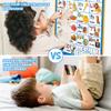 Electronic Alphabet Wall Chart, Talking ABC, 123s, Music Poster, Kids Learning Toys for Toddlers 1-3, Interactive Educational Toddler Toy, Birthday Gifts for Age 1 2 3 4 5 Year Old Boys Girls - Blue view 4