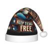 Augenstern Christmas Hat American-Texas-Flag Xmas Hat Unisex Santa Hat view 1