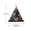 Augenstern Christmas Hat American-Texas-Flag Xmas Hat Unisex Santa Hat view 3
