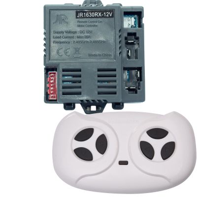 JR1630RX-12V Receiver and Remote Control Replacement Parts for Ride on Toys Kids car,Controller Board Power Wheel Control Box and Remote,Controller with Remote for Ride on car