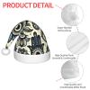 Augenstern Christmas Hat Luck-Evil-Eyes Unisex Santa Hat view 4