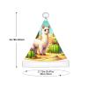 Augenstern Christmas Hat Llama-Cactus-Nature Xmas Hat Unisex Santa Hat view 3