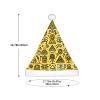 Augenstern Christmas Hat Gold-Horus-Pharaohs-Egypt Xmas Hat Unisex Santa Hat view 3