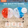 VEVOR Inflatable Bumper Balls 2-Pack, 5FT/1.5M Body Sumo Zorb Balls for Teen & Adult, 0.8mm Thick PVC Human Hamster Bubble for Outdoor Team Gaming Play, Bumper Bopper Toys for Garden, Yard, Park view 2