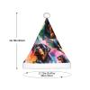 Augenstern Christmas Hat Watercolor-Doberman-Rottweiler Xmas Hat Unisex Santa Hat view 3