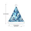Augenstern Christmas Hat Dolphins-Jump-Blue-Sea Xmas Hat Unisex Santa Hat view 3