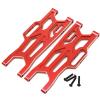Aluminum Front Lower Suspension Arms Set Compatible for Arrma 1/10 Kraton/Outcast 4x4 4S V2 BLX RC Truck Upgrade Parts L/R Suspension Arms Swing Arm Replacement ARA330711 view 1