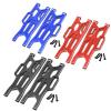Aluminum Front Lower Suspension Arms Set Compatible for Arrma 1/10 Kraton/Outcast 4x4 4S V2 BLX RC Truck Upgrade Parts L/R Suspension Arms Swing Arm Replacement ARA330711 view 4