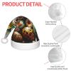 Augenstern Christmas Hat Easter-Eggs-Floral-Animal Xmas Hat Unisex Santa Hat view 4