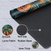 JANENFNA for TCG Playmat with Magic Zones 24 x 14 inches Mousepad Compatible for MTG Trading Card Game Play Mats Smooth Rubber Surface Play Mat, Mystical Moth view 4